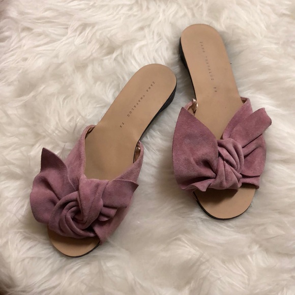 mauve pink sandals